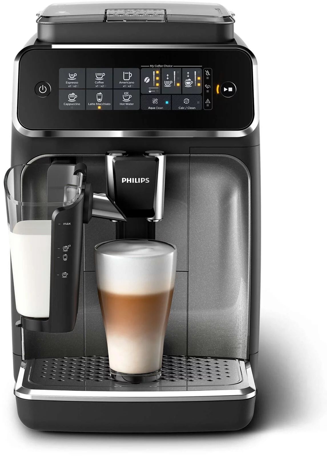 PHILIPS 3200 Series Fully Automatic Espresso Machine w/ LatteGo, Silver, EP3246/74 | Walmart (US)