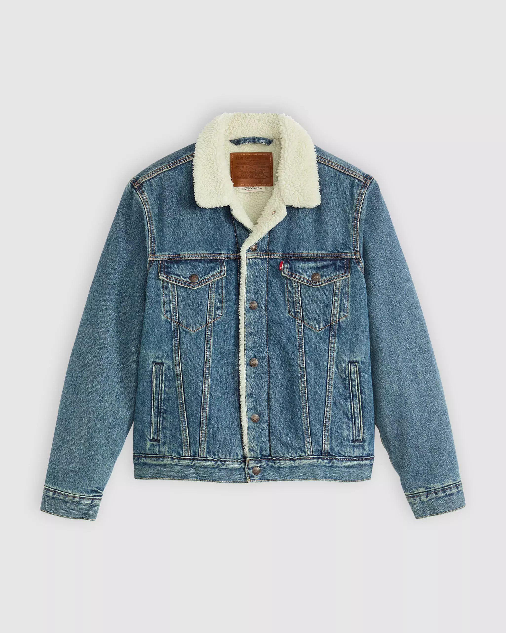 Type Iii Sherpa Trucker Jacket - Medium Wash | Levi's® US | Levi's US