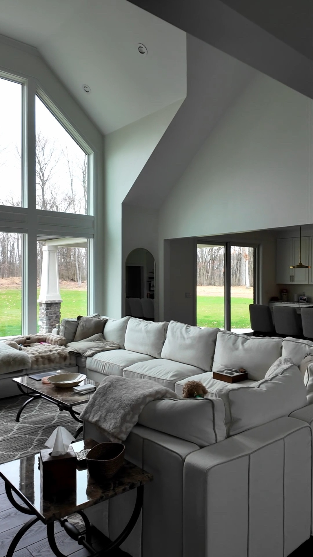 Our Sactional is always giving us a reason to stay home.🤍 Instead of trying to make a couch fit your space… find one that actually fits your room and your lifestyle. That’s why we love our @lovesac  Sactional. We’ve reconfigured it so many different ways to fit our great room, turned it into a giant bed during the big snowstorm, and even have a storage seat for our blankets. It’s the coziest spot in the house. We chose the Tonal Chantilly Luxe Chenille fabric with Lovesoft fill, and it’s seriously the softest & comfiest couch ever. And right now you can save 35% off! 

Future you lives in comfort. Present you saves 35%.

#LTKSpringSale #LTKHome #LTKSaleAlert