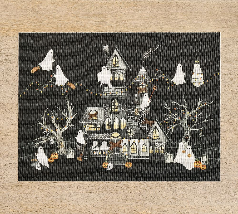 Chilewich Scary Squad Placemats - Set of 4 | Pottery Barn (US)