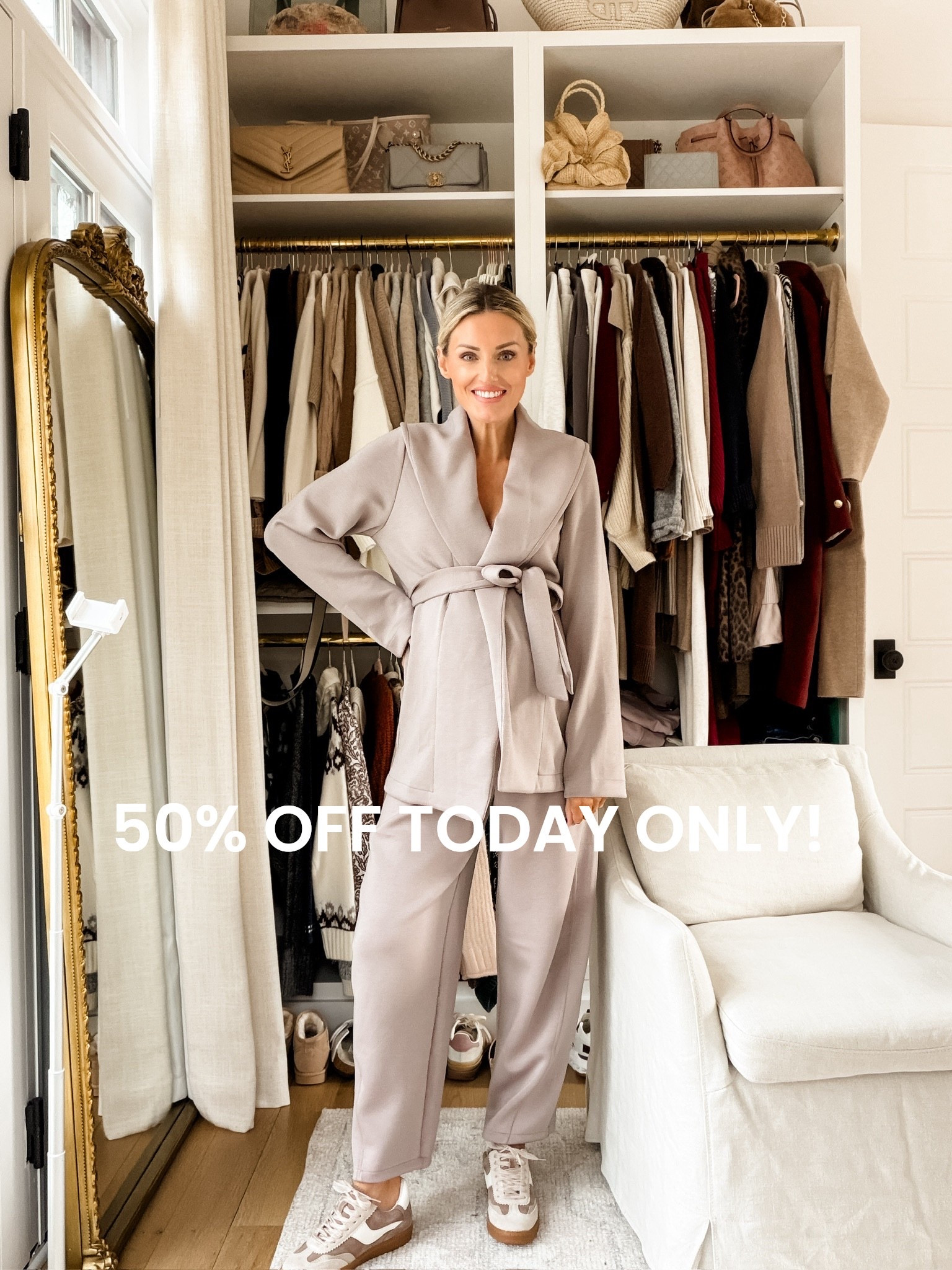 Spanx Air Essentials are 50% off today ONLY! Perfect time to grab a Christmas present for yourself, your mom, sister, mother in law, etc!

Loverly Grey, Spanx, gift ideas, loungewear, maternity, lounge sets, air essentials 

#LTKGiftGuide #LTKSaleAlert