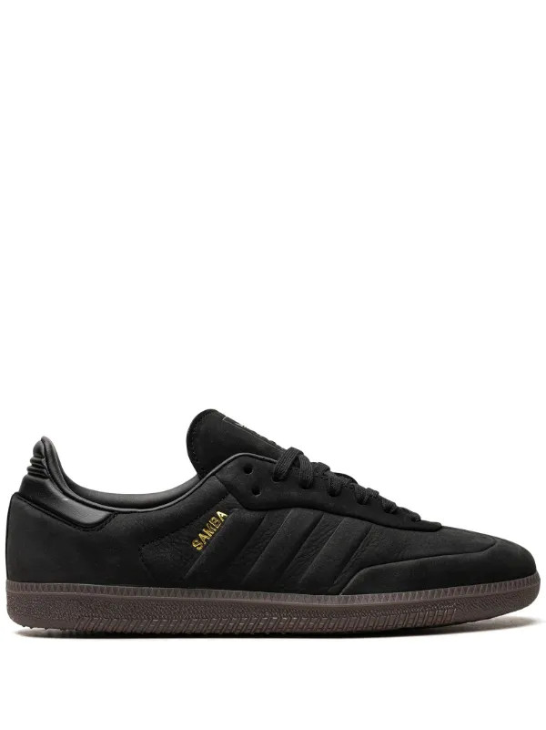 Adidas Samba "Core Black/Gum" Sneakers | Black | FARFETCH JO | Farfetch Global