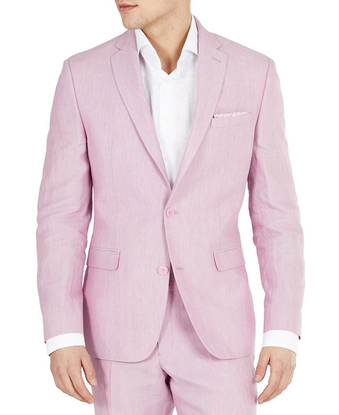 Men's Slim-Fit Linen Suit Jackets, Created for Macy's | Macys (US)