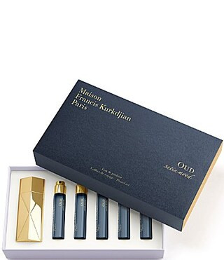Maison Francis Kurkdjian OUD satin mood 5-Piece Eau de Parfum and Travel Spray Case Travel Set | Dillard's