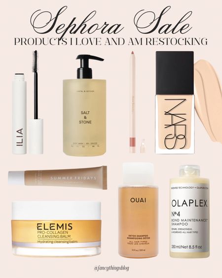Products I love and am restocking from
Sephora! Use code YAYSAVE for up to 20% off sitewide 🤍🤍

#LTKsalealert #LTKbeauty #LTKxSephora