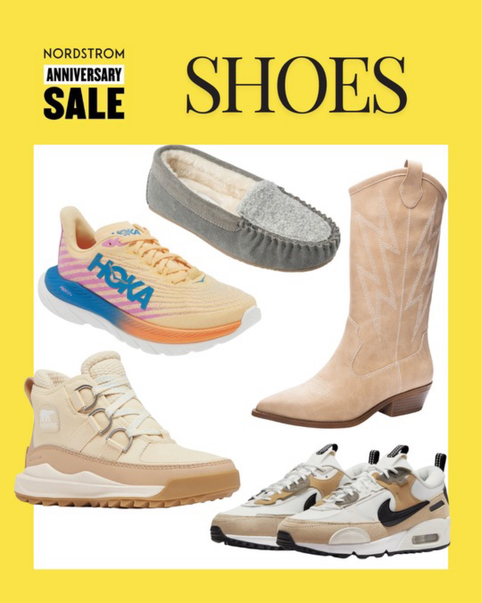 Nordstrom anniversary sale! Our picks for shoes! Nike air max and Sorel boots are two staple styles for every Midwest closet! 👢🥾💕

#LTKSeasonal #LTKxNSale #LTKShoeCrush