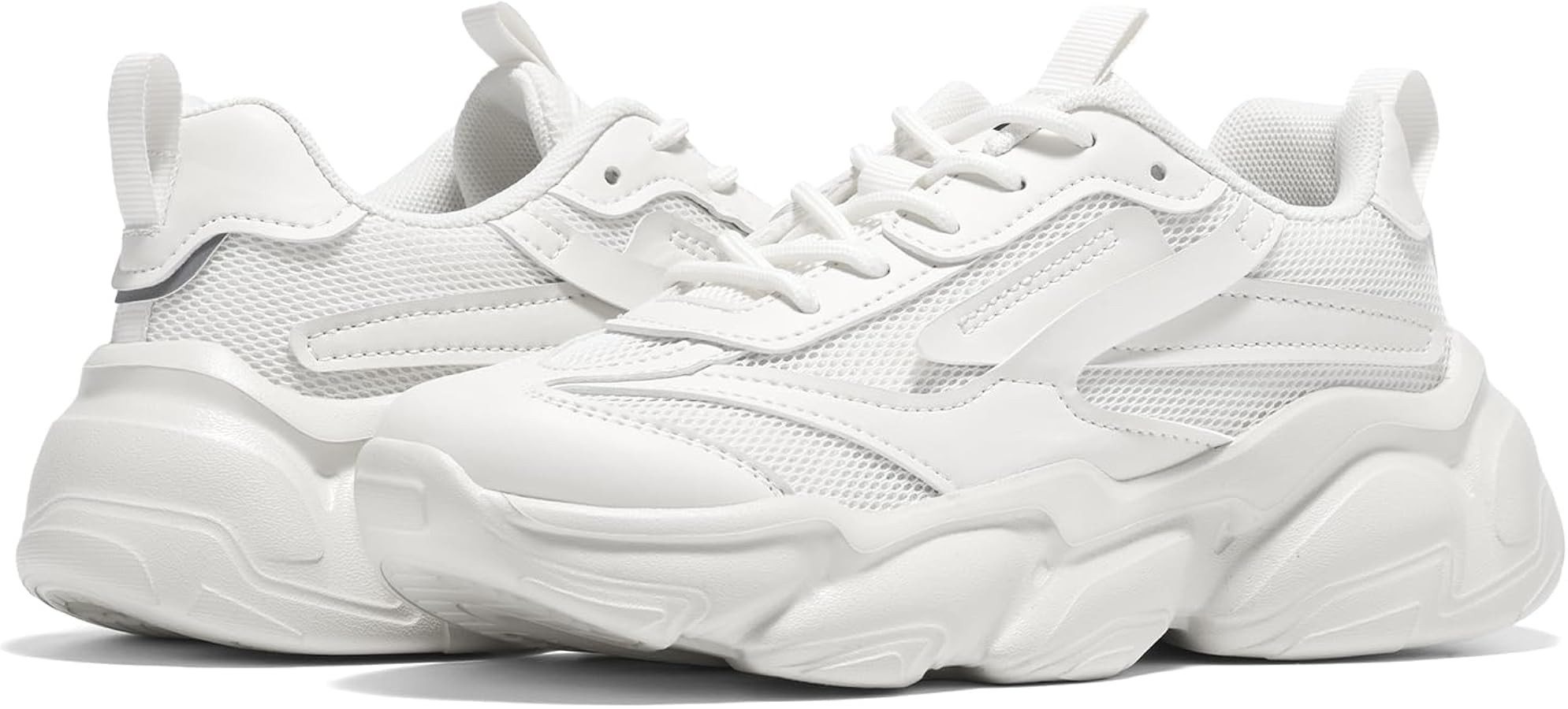 ZURIN Womens Chunky Platform Sneakers-Lightweight Breathable Dad Shoes,Casual Lace-Up Walking Sne... | Amazon (US)