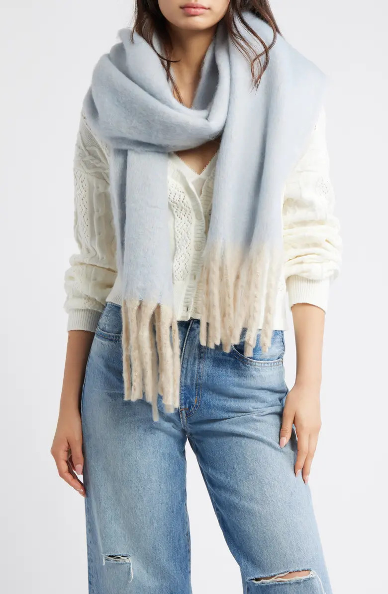 Free People Winter Chill Blanket Scarf | Nordstrom | Nordstrom