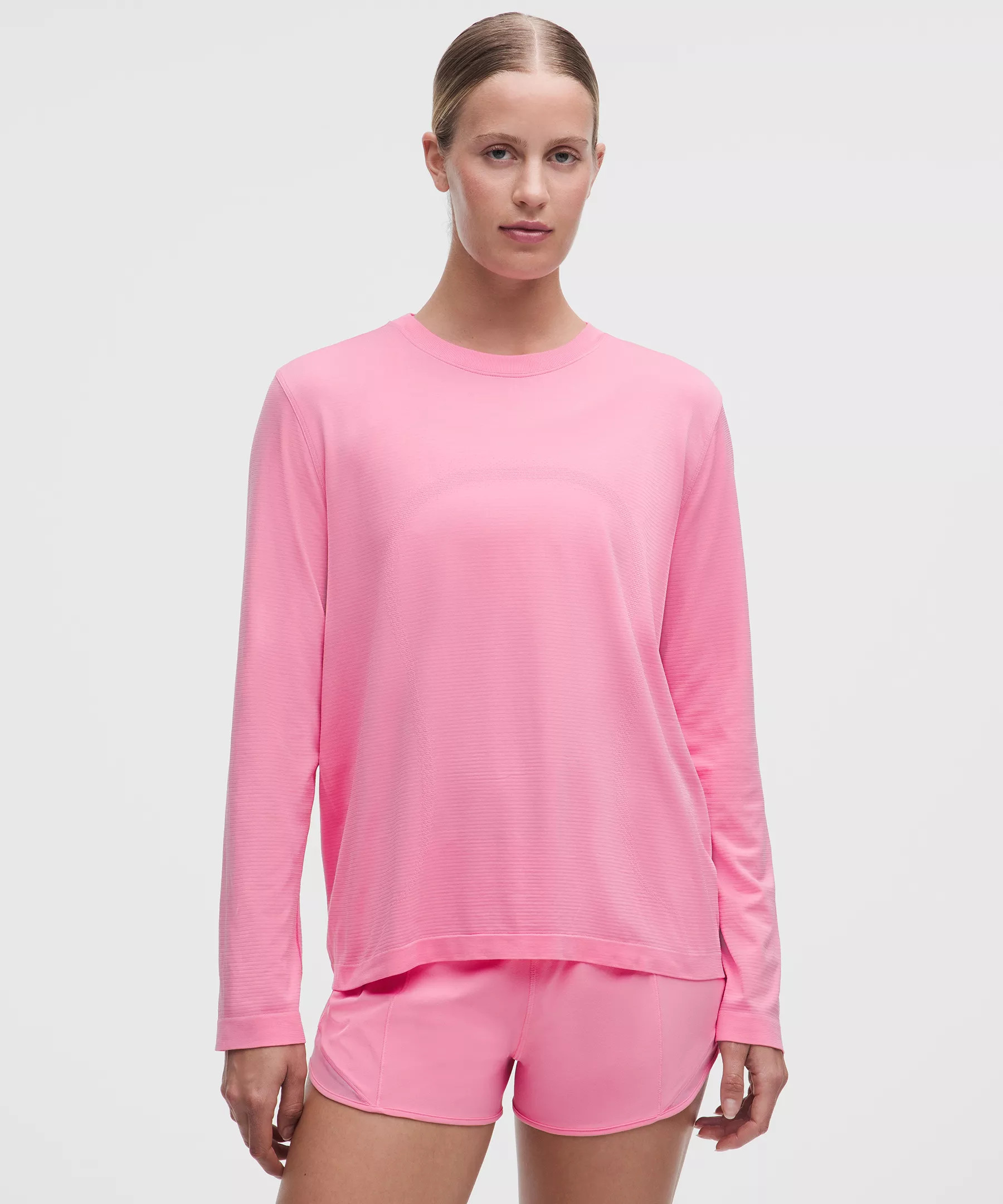 Swiftly Relaxed Long-Sleeve Shirt Hip Length | Lululemon (US)