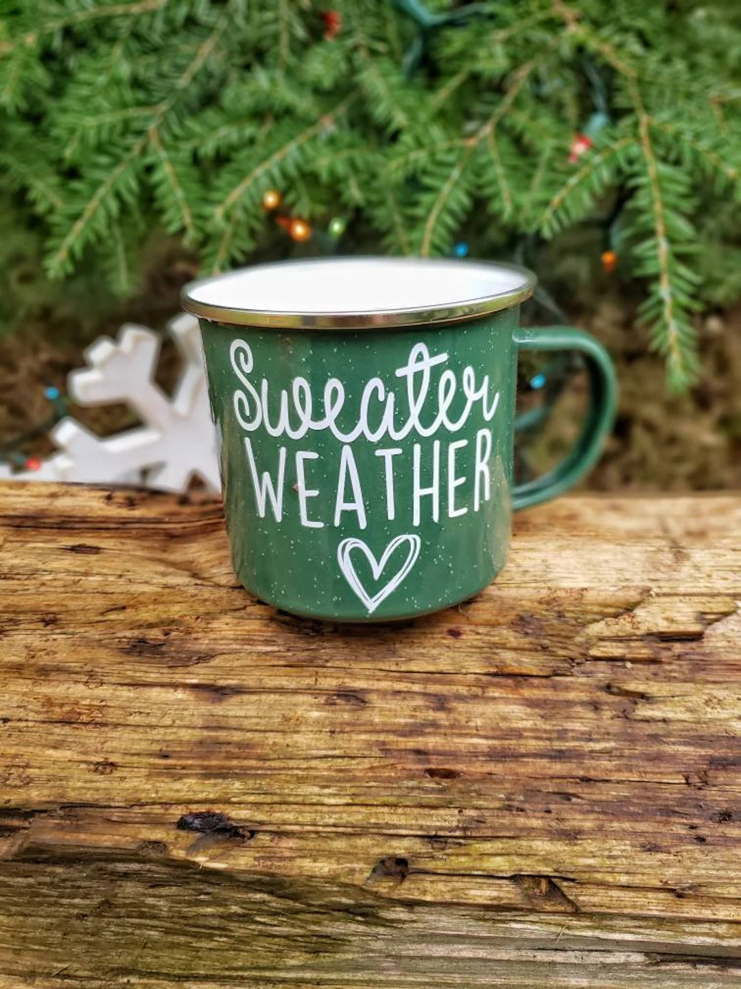 Sweater Weather Mug Fall Coffee Mug Fall Campfire Mug - Etsy | Etsy (US)