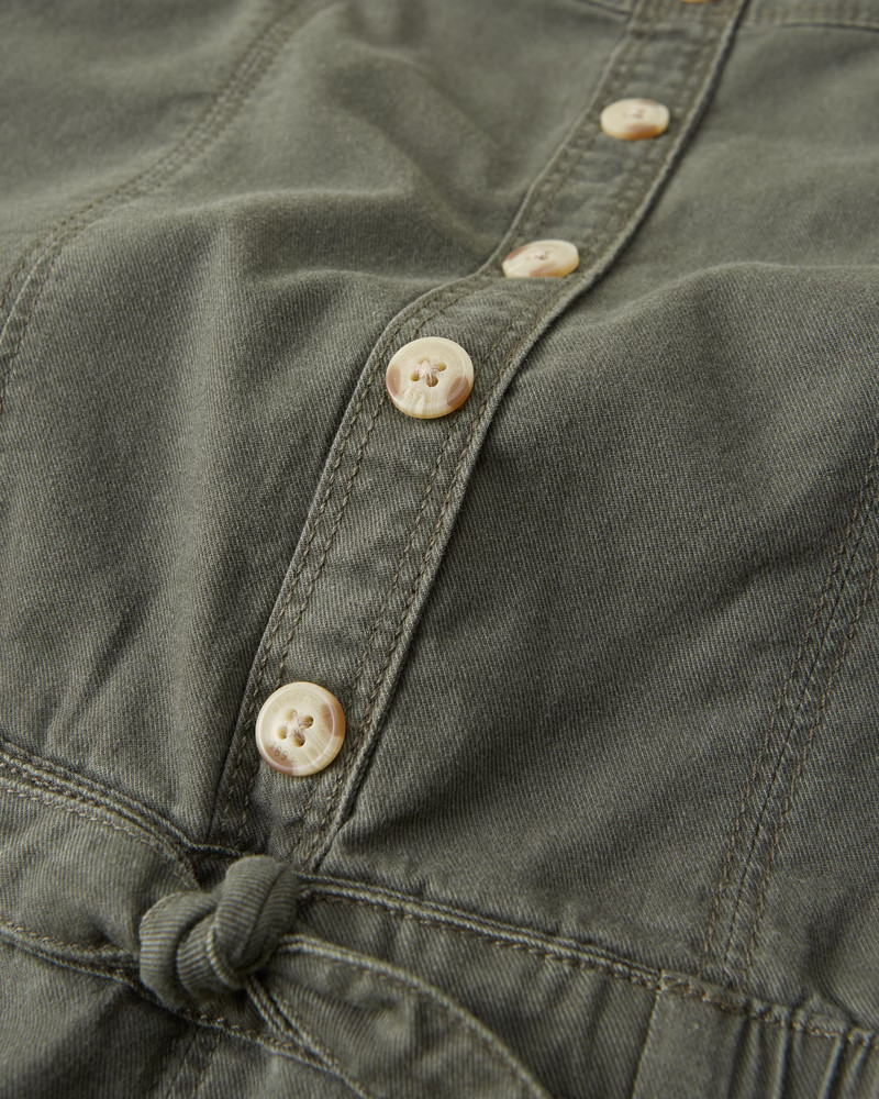 utility romper | Abercrombie & Fitch (US)