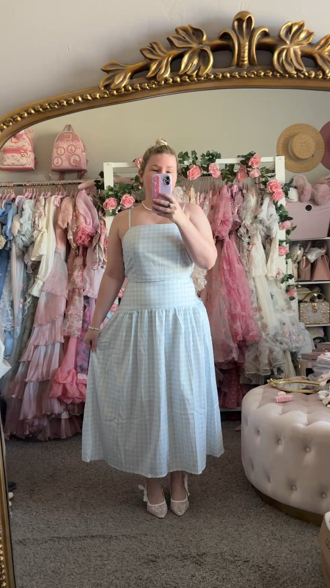 Blue gingham top and skirt set - amazon finds, summer outfit

#LTKgrwm #LTKootd #LTKPetite
