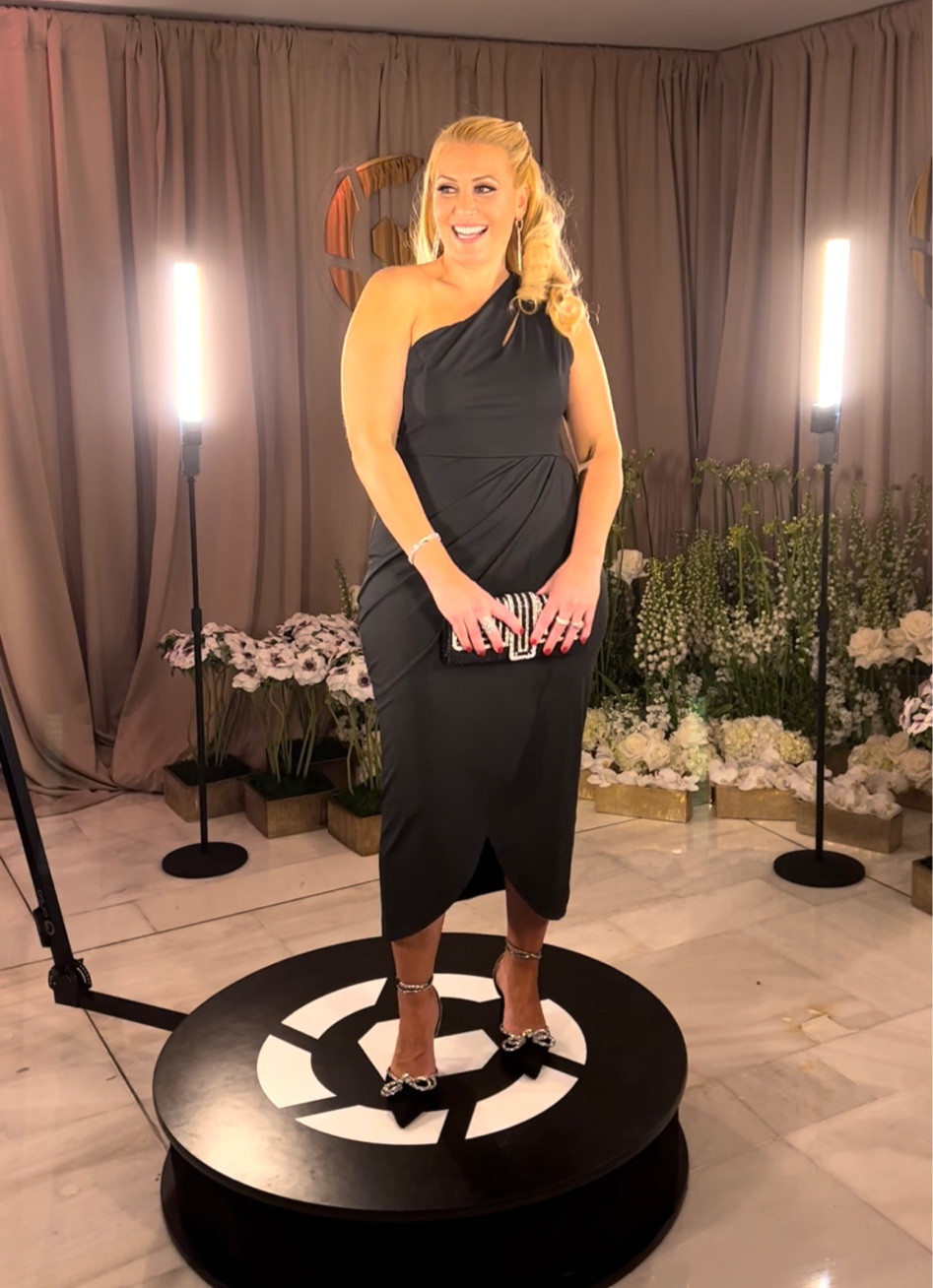 My black dress is perfect for any upcoming holiday parties or weddings that you will be attending. It’s so flattering! If you’re curvy, I highly recommend this. The material has some stretch to it! I wore it to the LTK conference a couple years ago and still love it.

Also linking all of my accessories.

Wearing an XL. Zips up the side. Fits true to size. Read measurements. I’ve lost a little weight since then. Measurements were spot on.

#LTKSeasonal #LTKShoeCrush #LTKStyleTip #LTKItBag #LTKFindsUnder100 #LTKOver40 #LTKMidsize #LTKWedding #LTKU #LTKSaleAlert #LTKFindsUnder50 #LTKCon #LTKParties