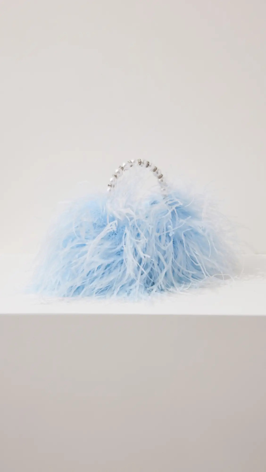 Pearl Feather Pouch | Shopbop