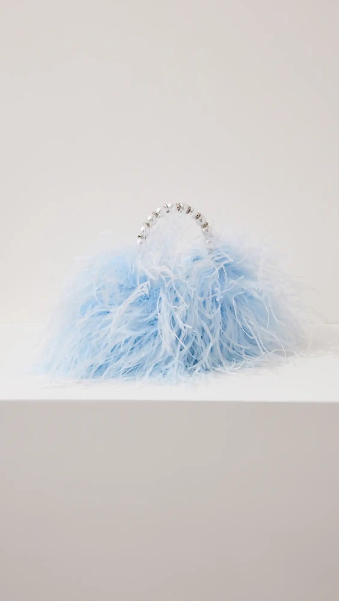 Pearl Feather Pouch | Shopbop