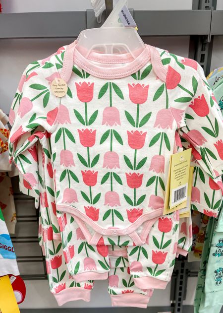 So obsessed with this tulip pattern!🌷

Baby onesie for spring. Spring sets for babies and toddlers. Walmart. Walmart style. 

#LTKkids #LTKbaby #LTKunder50
