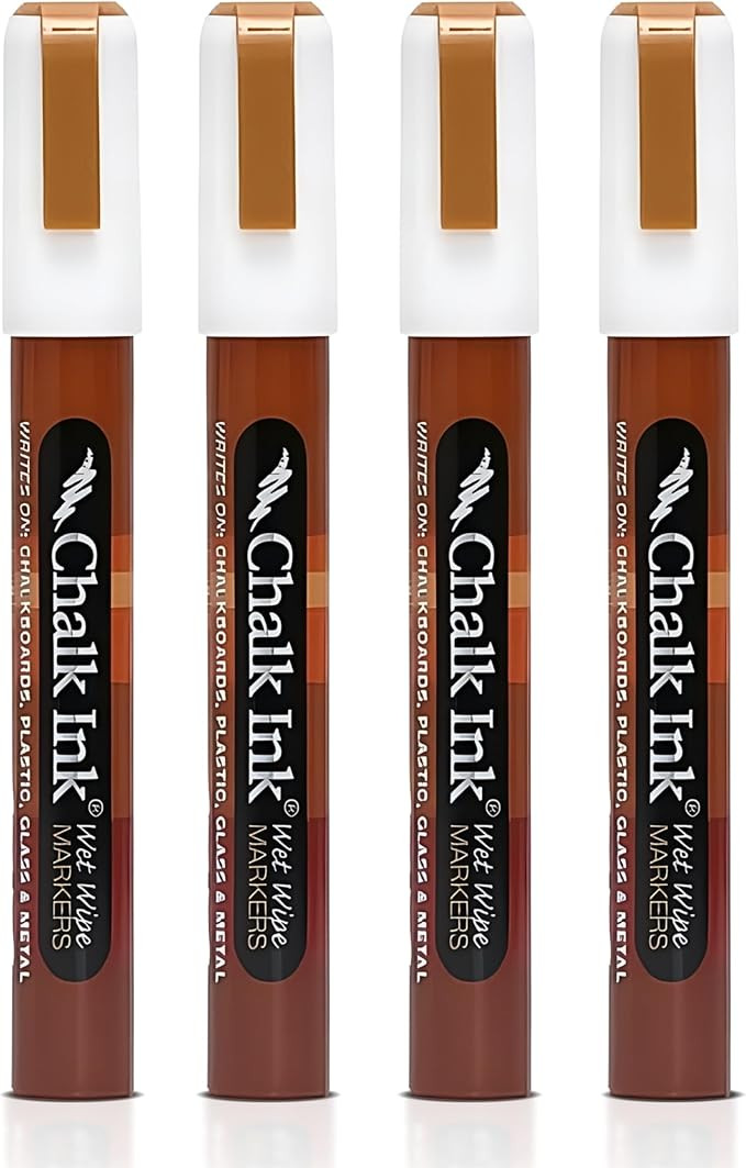 Chalk Ink White Chalkboard Markers - Professional Liquid Chalk Markers - Vibrant & Long Lasting C... | Amazon (US)