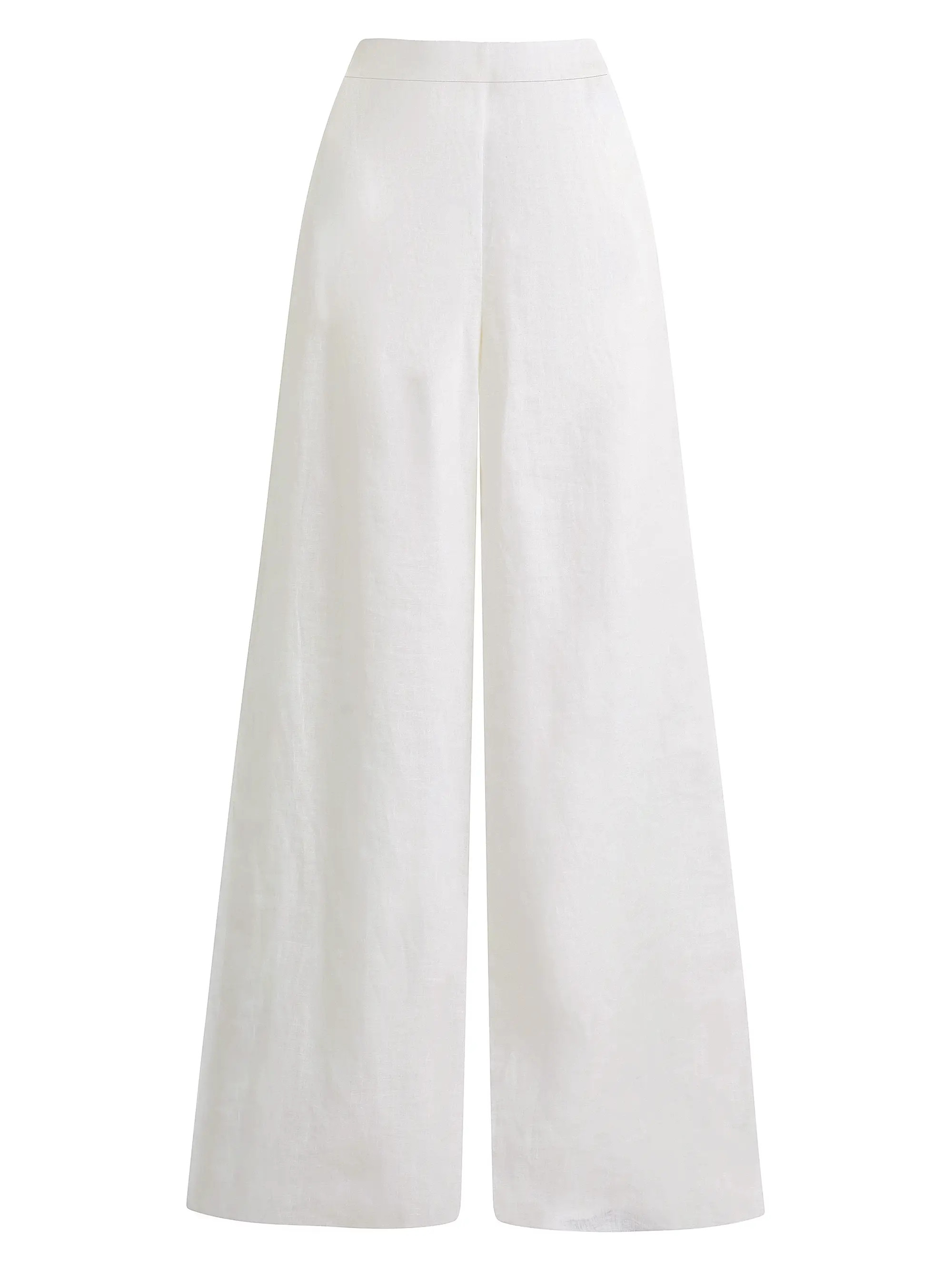 High-Rise Wide-Leg Linen Pants | Saks Fifth Avenue