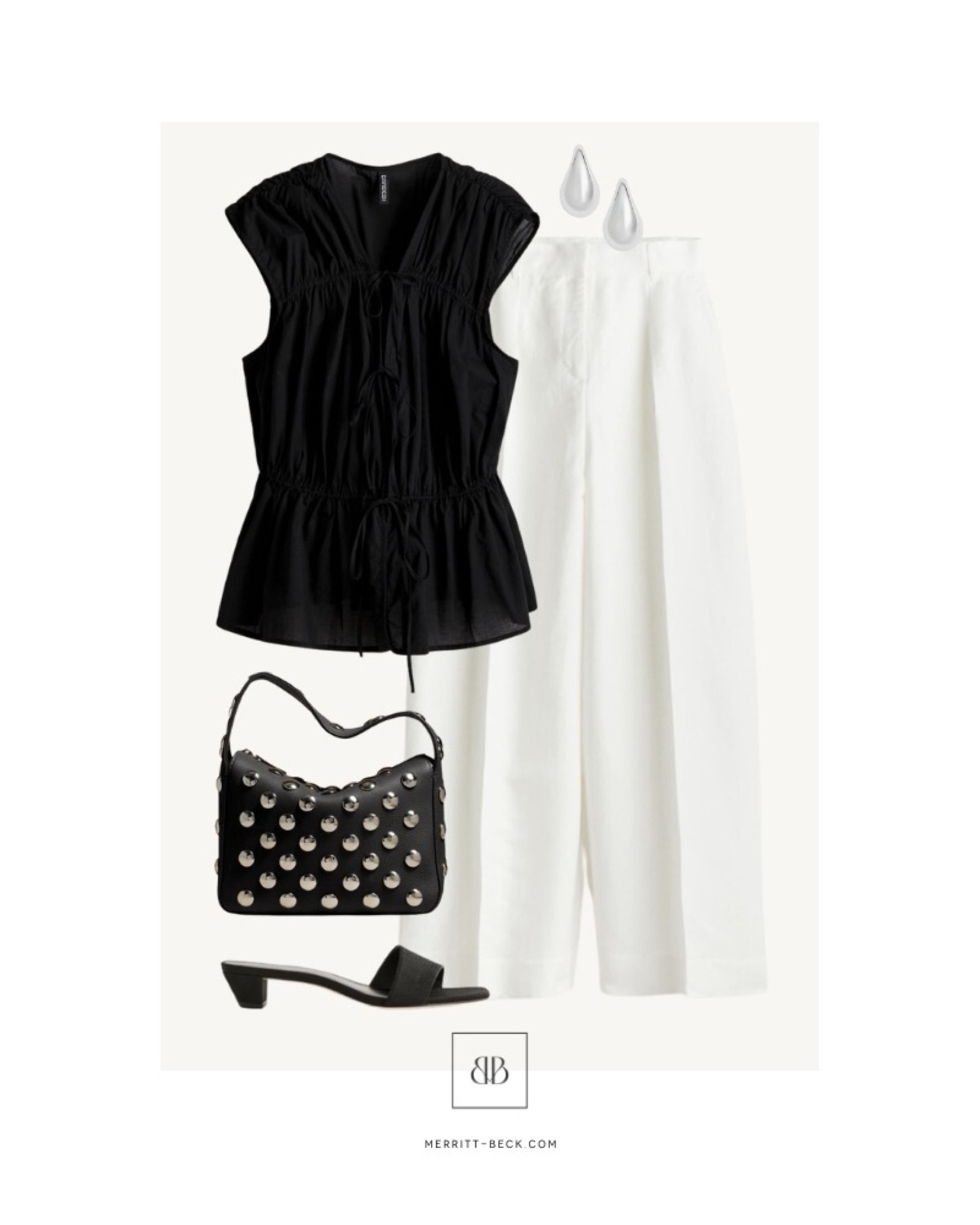 Get the designer look for less with this budget-friendly top! The pants and earrings are also a steal 👌🏻

#LTKStyleTip #LTKFindsUnder100 #LTKItBag