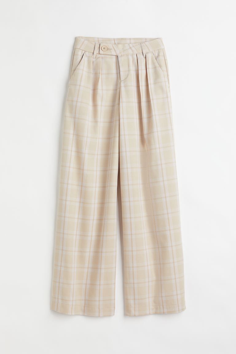 Tailored twill trousers | H&M (US)