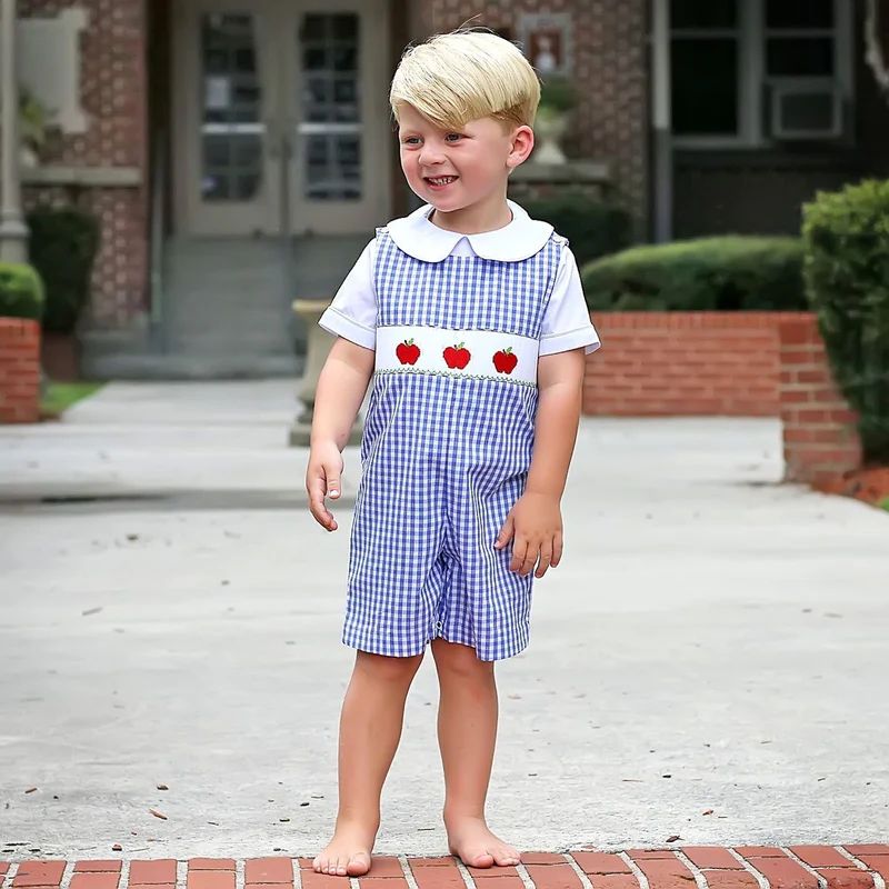 Boys White Short Sleeve Undershirt | Classic Whimsy