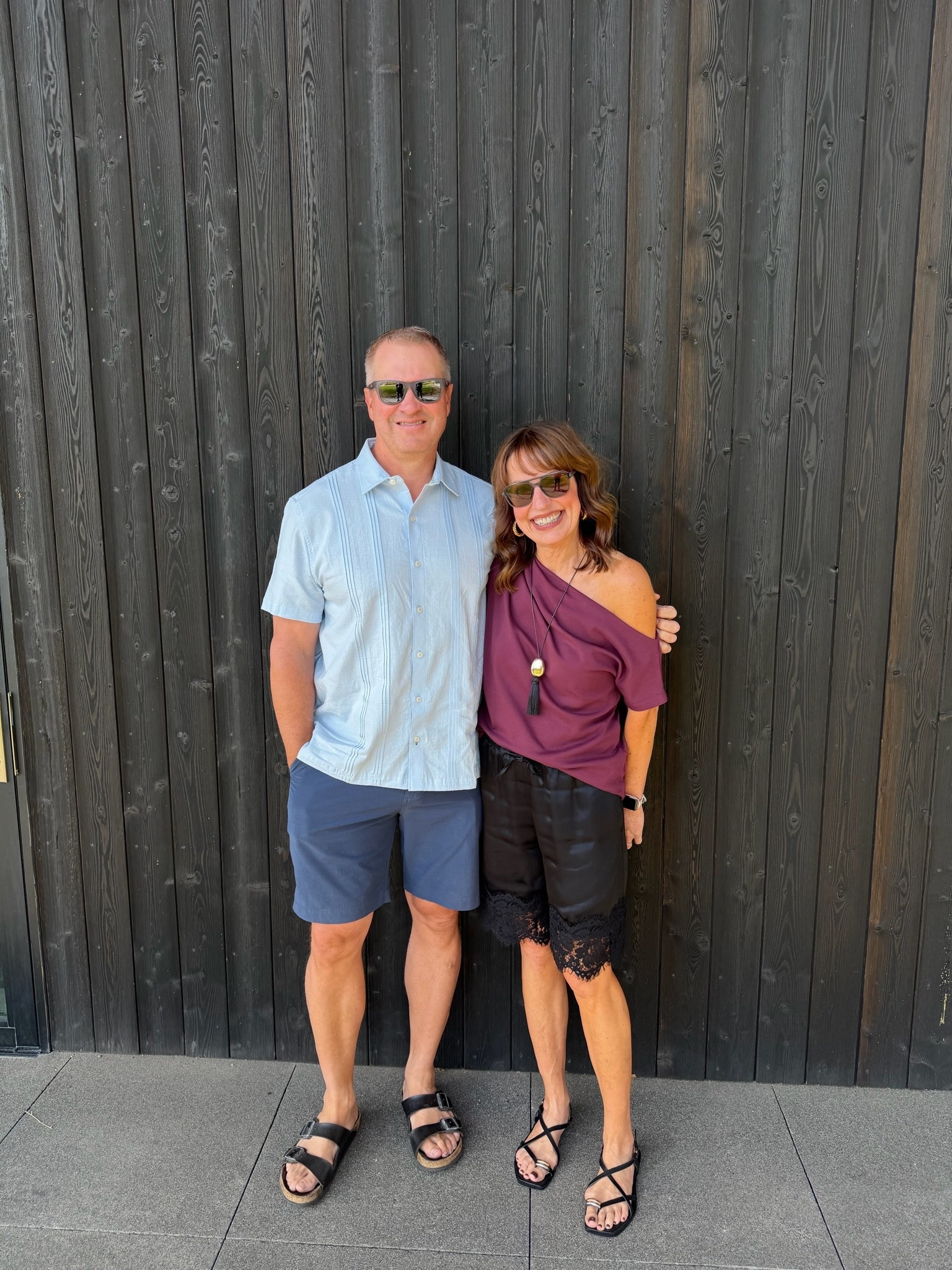 Ootd for wine tasting in Walla Walla! I love this @Aritzia top. I think I need it in more colors!! 

Aritzia, lace satin shorts, wine tasting outfit, tassel necklace, Dolce Vita

#LTKdayinmylife #LTKootd #LTKOver40