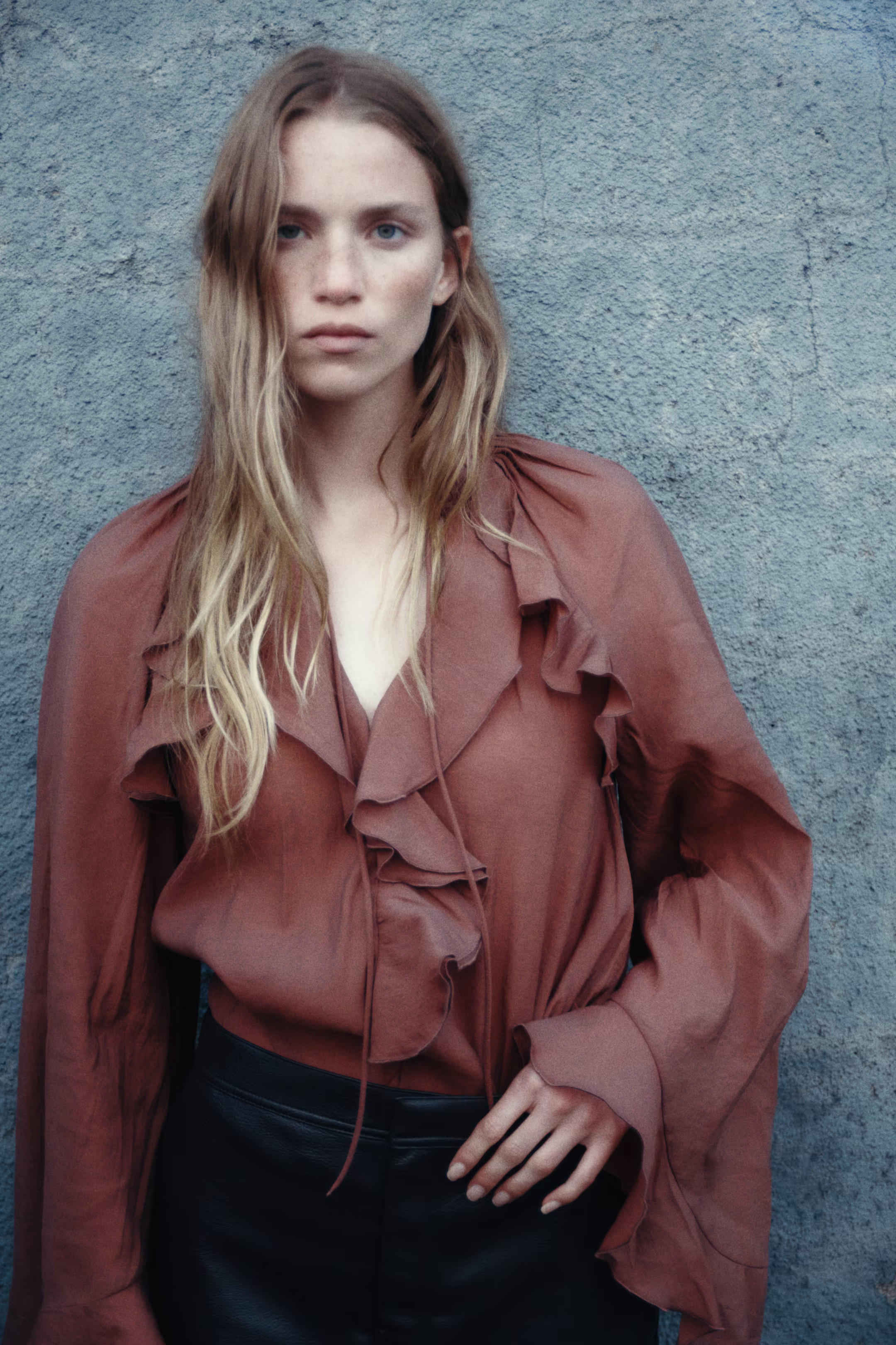 Flounced blouse | H&M (UK, MY, IN, SG, PH, TW, HK)