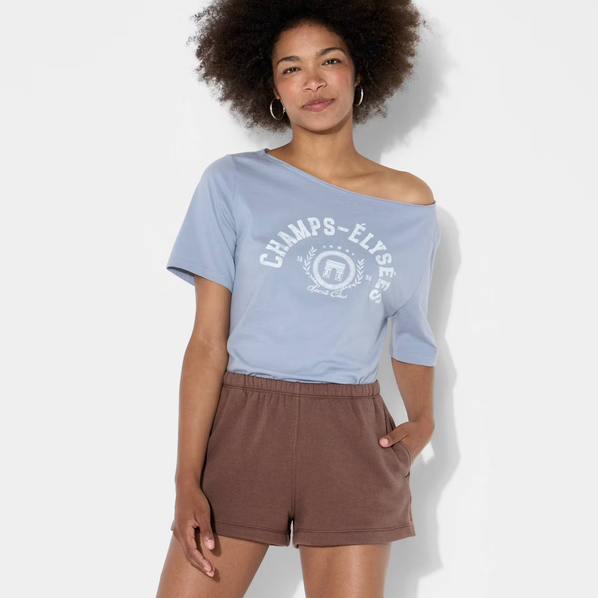 Women's High-Rise Fleece Shorts - Wild Fable™ | Target