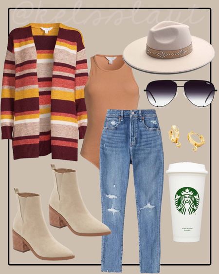 Outfit idea, fall outfit, Walmart outfit, Walmart fashion, Abercrombie jeans, Kendra Scott 

#LTKunder50 #LTKSeasonal #LTKstyletip