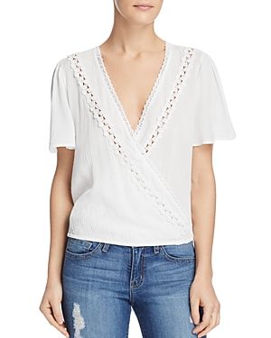Sage the Label Anything Goes Crocheted Crossover Top | Bloomingdale's (US)