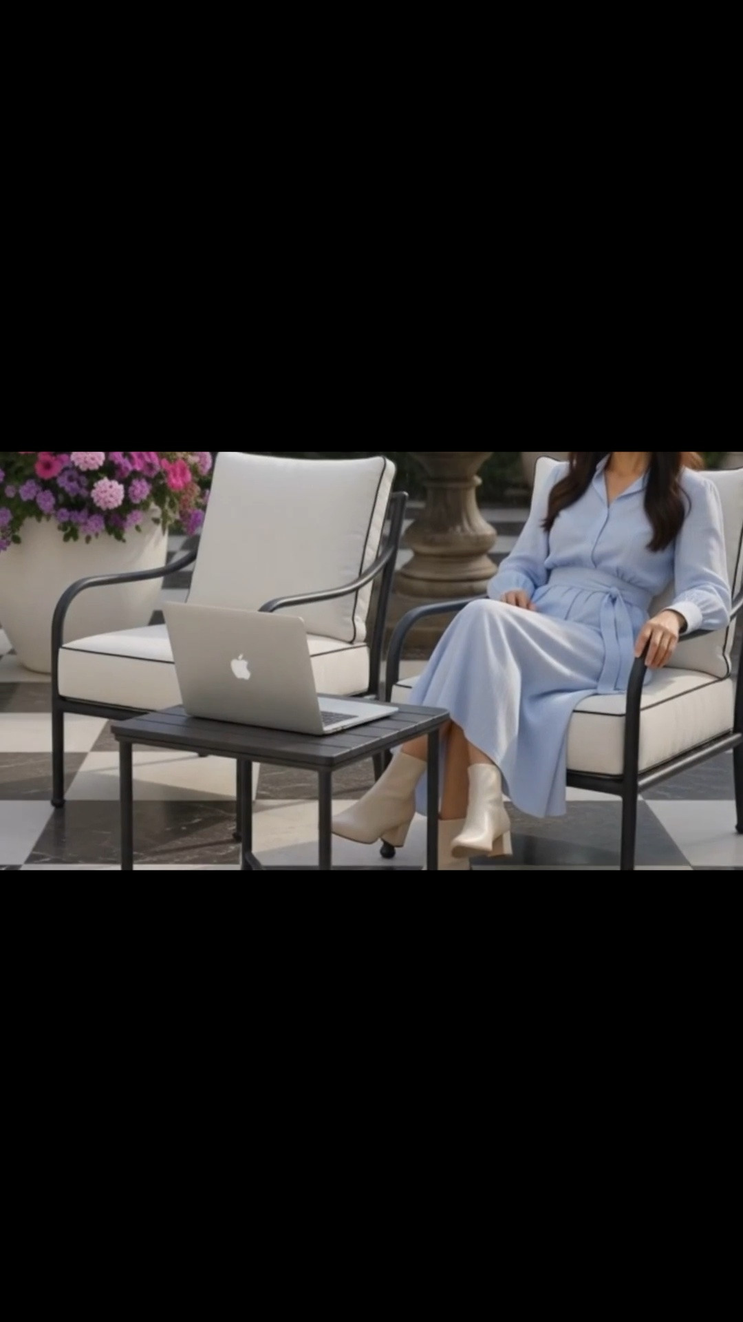 Work from anywhere—especially during back-to-school season, when even the outdoor lounge can become an extension of the home office. Bring out the laptop, answer emails, plan the week, or work through new ideas with a little sunshine and fresh air.

The Arhaus Surrey Outdoor Lounge Chair has such a refined modern-classic look. I love the softly sloped arms, elegant cross-back detailing, and especially the tailored contrast piping around the seat and back cushions. The dark all-weather aluminum frame keeps the silhouette crisp and architectural, while the quick-dry cushions make it practical for everyday outdoor living.

Add a side table for your Apple laptop and a few work essentials, and the patio, backyard, rooftop, or poolside instantly becomes a beautifully relaxed workspace.

Back to school, work from anywhere — Arhaus up to 50% off ends today.

#BackToSchool #WorkFromAnywhere #HomeOffice #OutdoorOffice #OutdoorLiving #OutdoorLounge #PatioDesign #BackyardInspiration #OutdoorFurniture #LoungeChair #ModernClassic #AppleMacBook #Arhaus #LTKHome #LTKStyle #LTKdayinmylife #LTKSaleAlert

#LTKHome #LTKdayinmylife #LTKSaleAlert #LTKdayinmylife #LTKHome #LTKSaleAlert