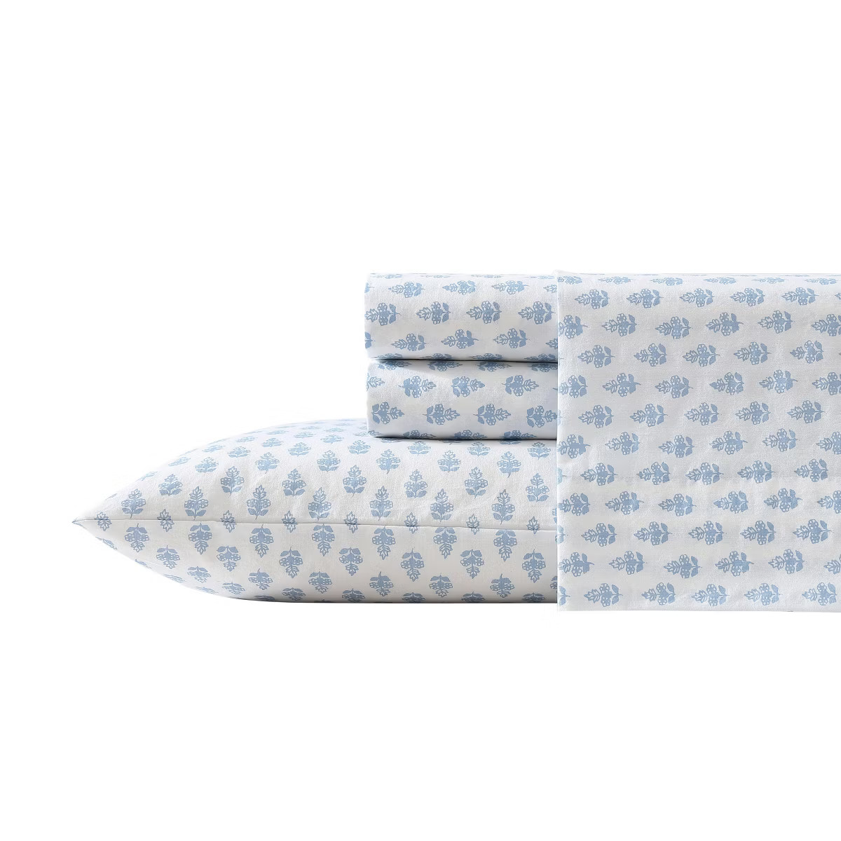 Laura Ashley Francesca Blue Full Sheet Set | Target