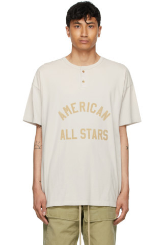 Grey 'All Star' Henley | SSENSE