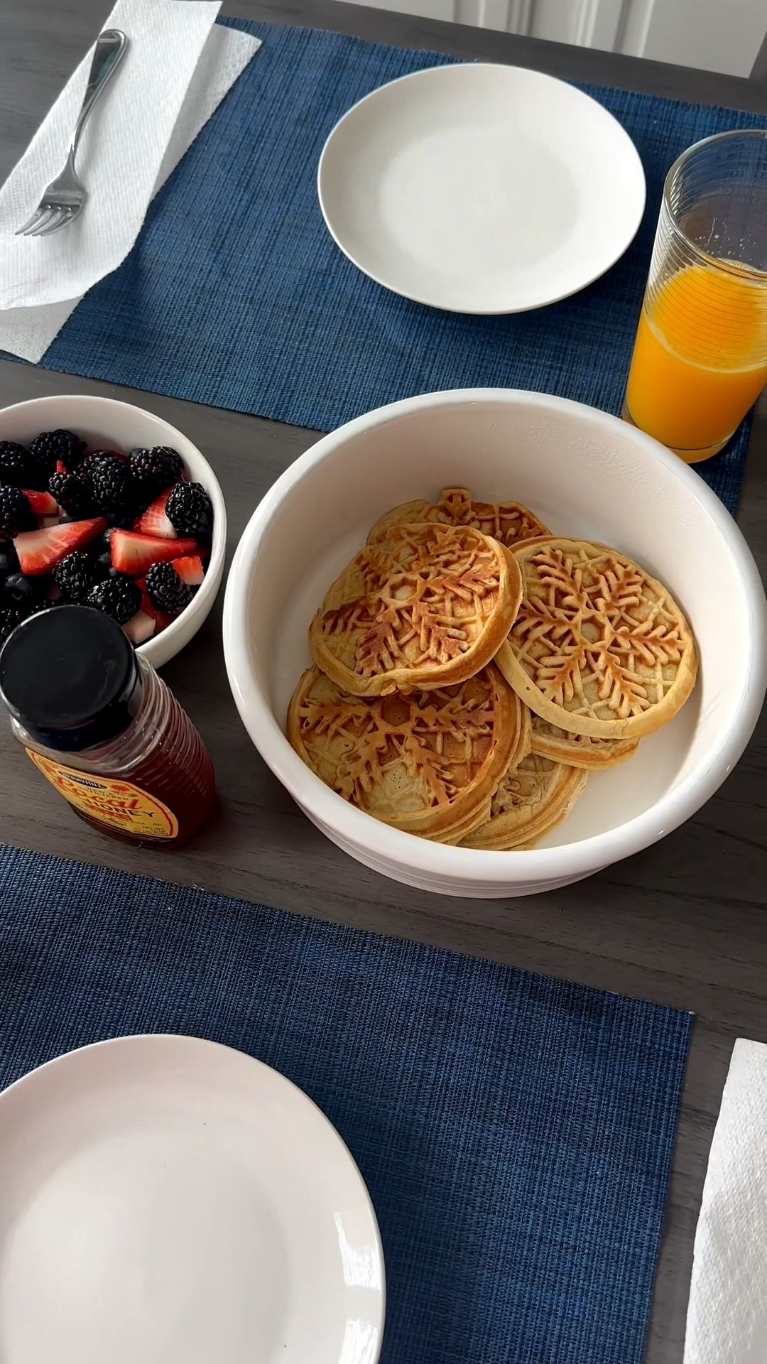 a snowy day breakfast with the cutest mini waffle maker! ❄️🤍

#LTKHome #LTKfoodie #LTKmorningroutine