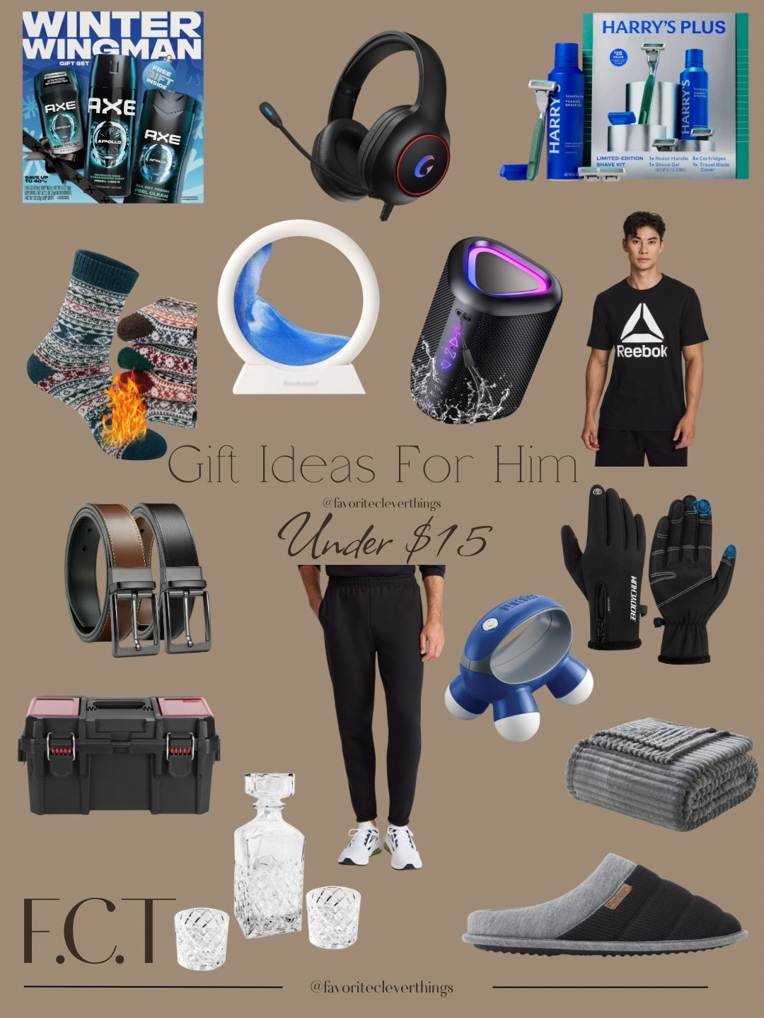 Gift ideas for him under $15

#LTKMens #LTKGiftGuide #LTKHoliday