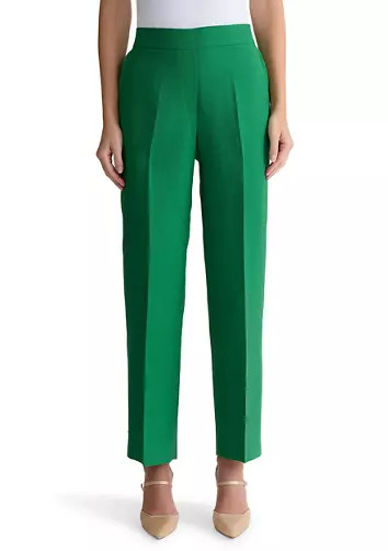 Women's Audrey Pull On Slash Pocket Wide Leg Pants | Belk