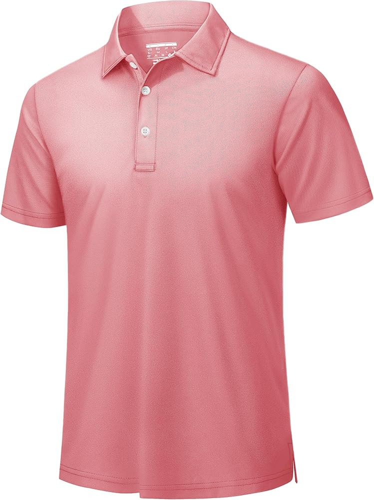 TACVASEN Mens Golf Shirt Dry Fit Mens Polo Shirts Short Sleeve Performance Golf Polos for Men wit... | Amazon (US)
