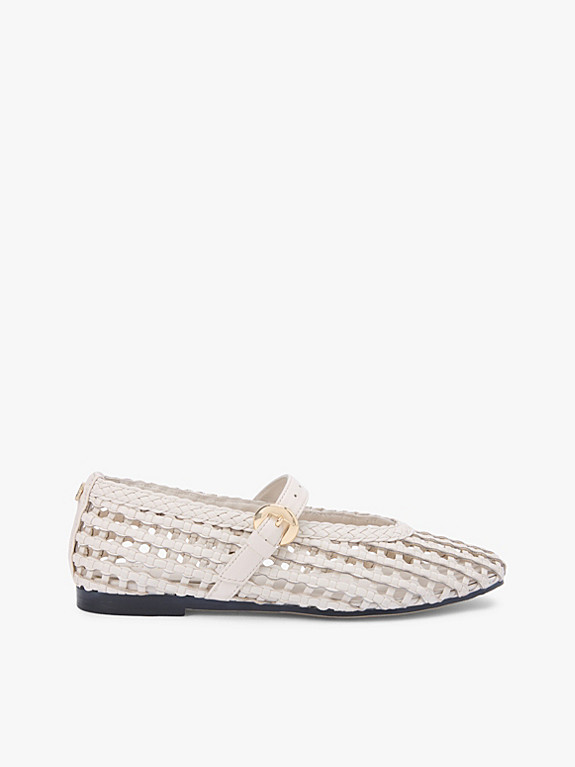 Woven Mary Jane Ballerinas | Tommy Hilfiger UK