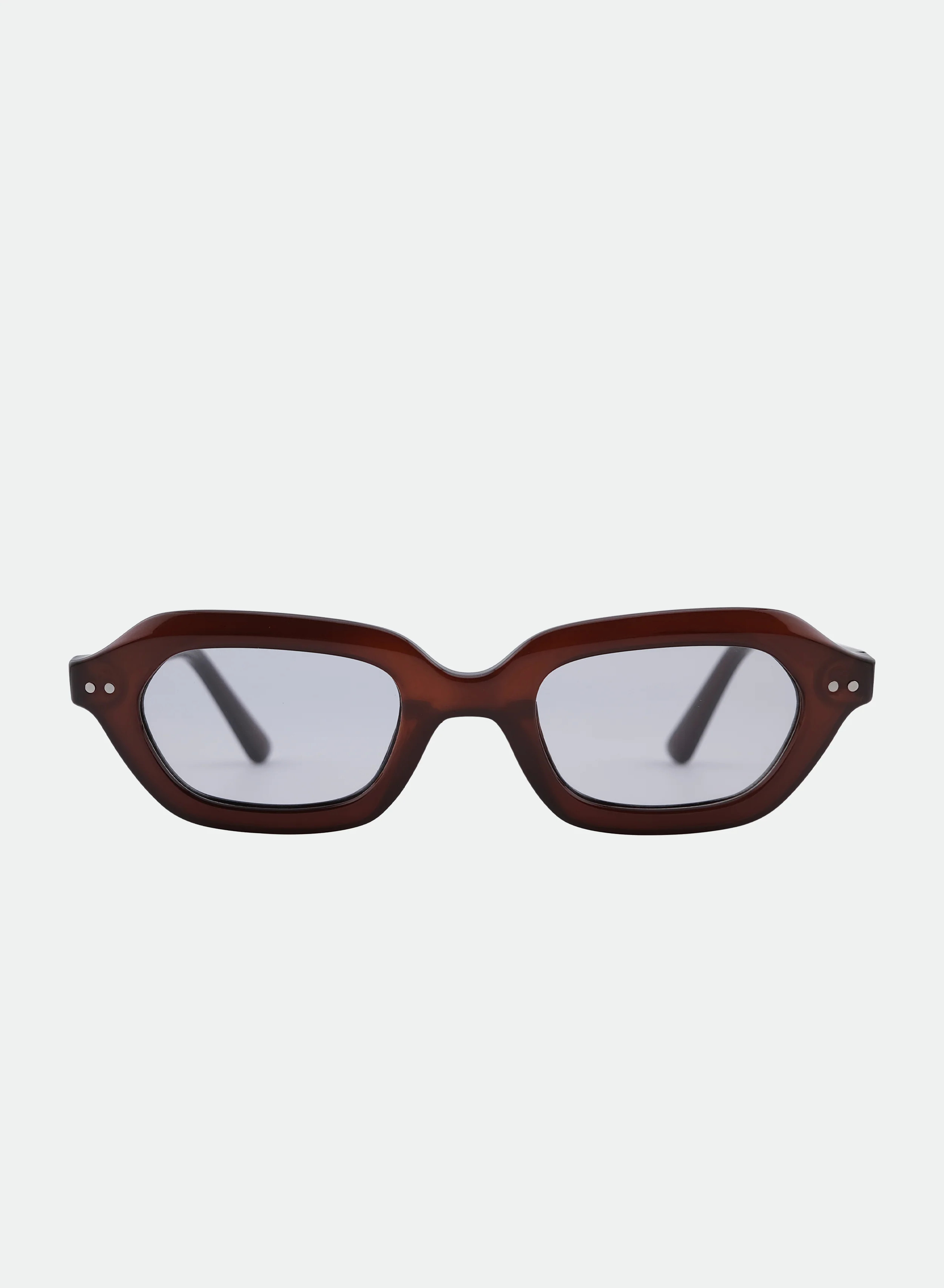 Derby - Trans Chocolate/ Light Grey | Otra Eyewear