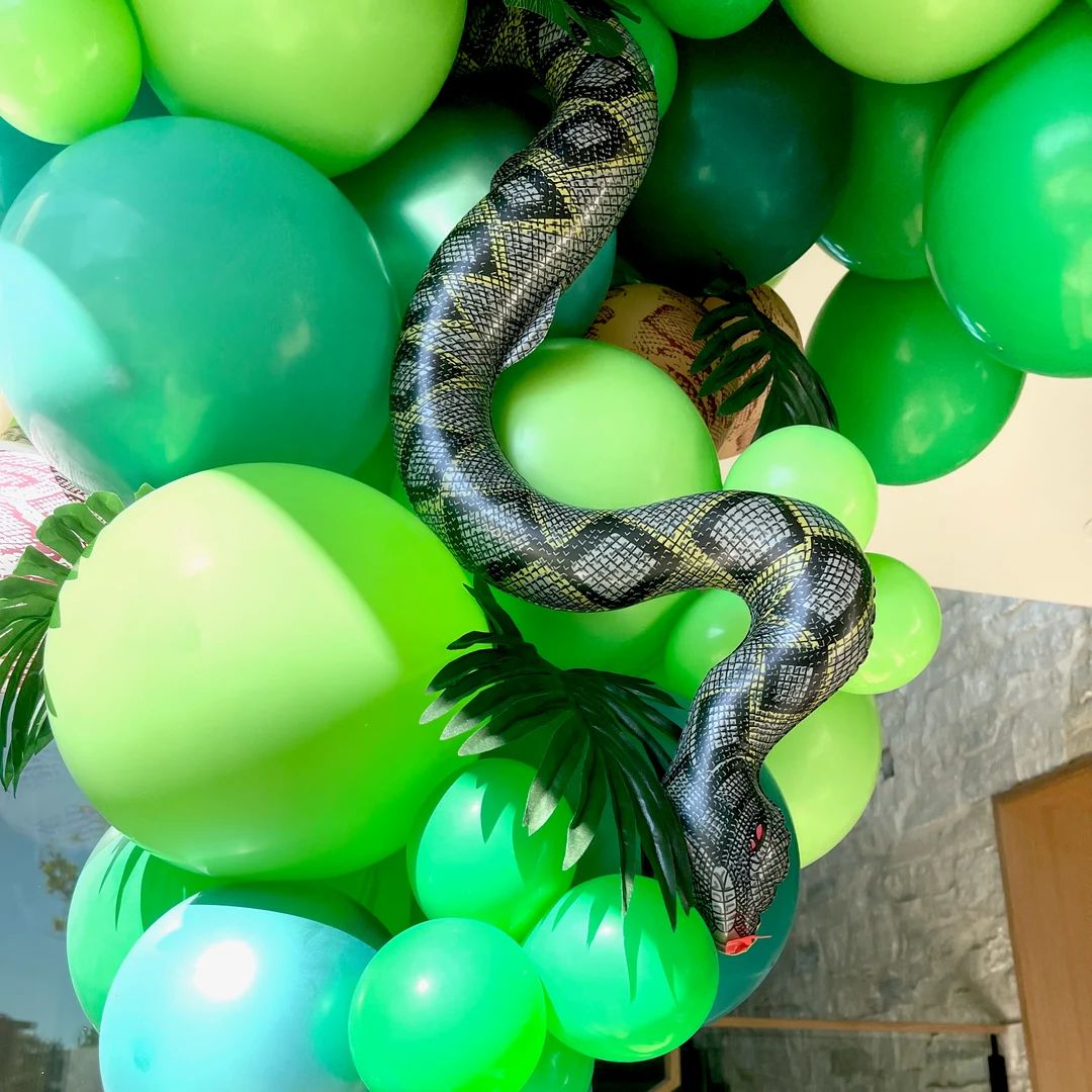 Reptile Party Balloon Arch, Snake Birthday Banner, Snake Decor, Reptile Party Decor, Reptile Birt... | Etsy (CAD)