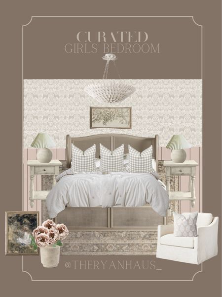 Girls Curated Bedroom! 
Bed 
Girls room 
Girls bedroom 
Kids room 
Little girls room 
Kids room decor


#LTKhome