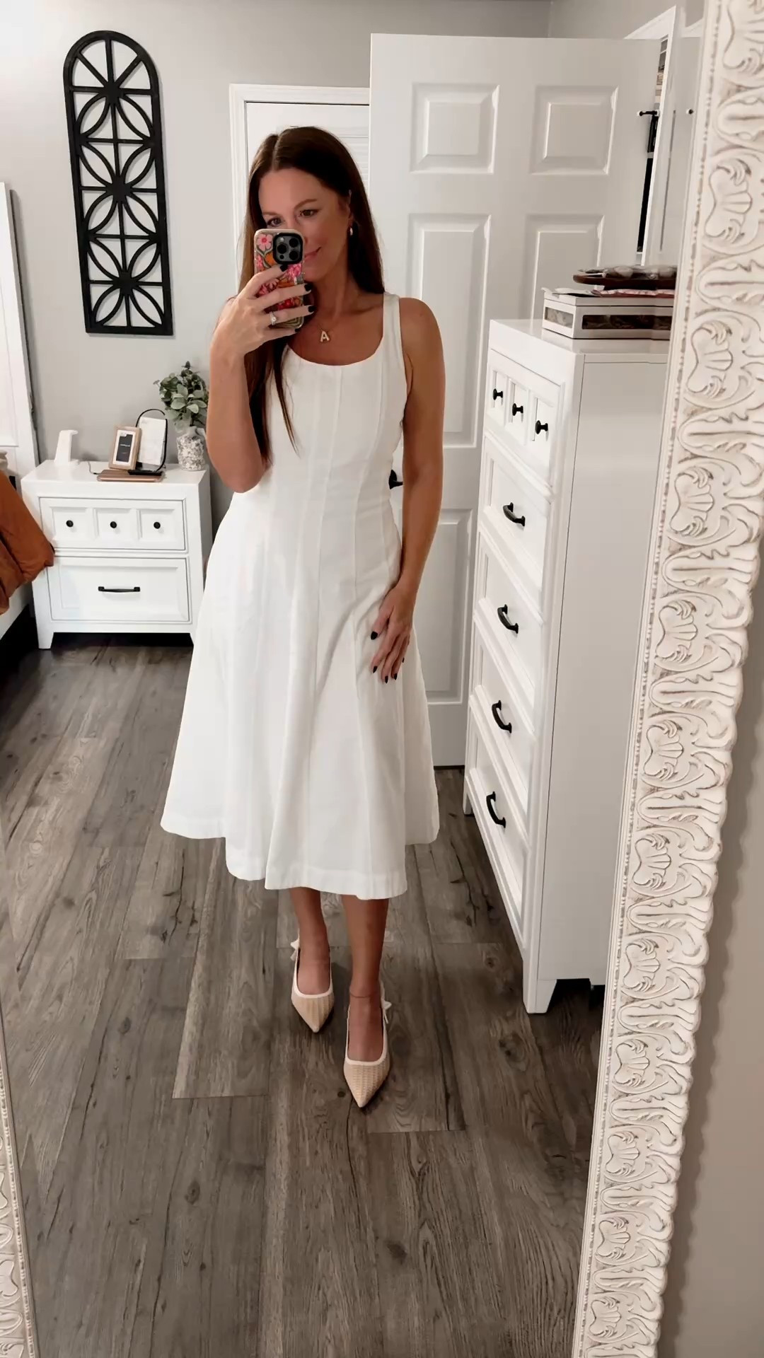 Obsessed with this classic look. All under $50! 

I’m wearing a size 2 in the dress (I’m 5’7” and usually a size medium 6/8). This dress does have a zipper on the side and runs about a size or so big. 



#LTKTall #LTKWedding #LTKFindsUnder50