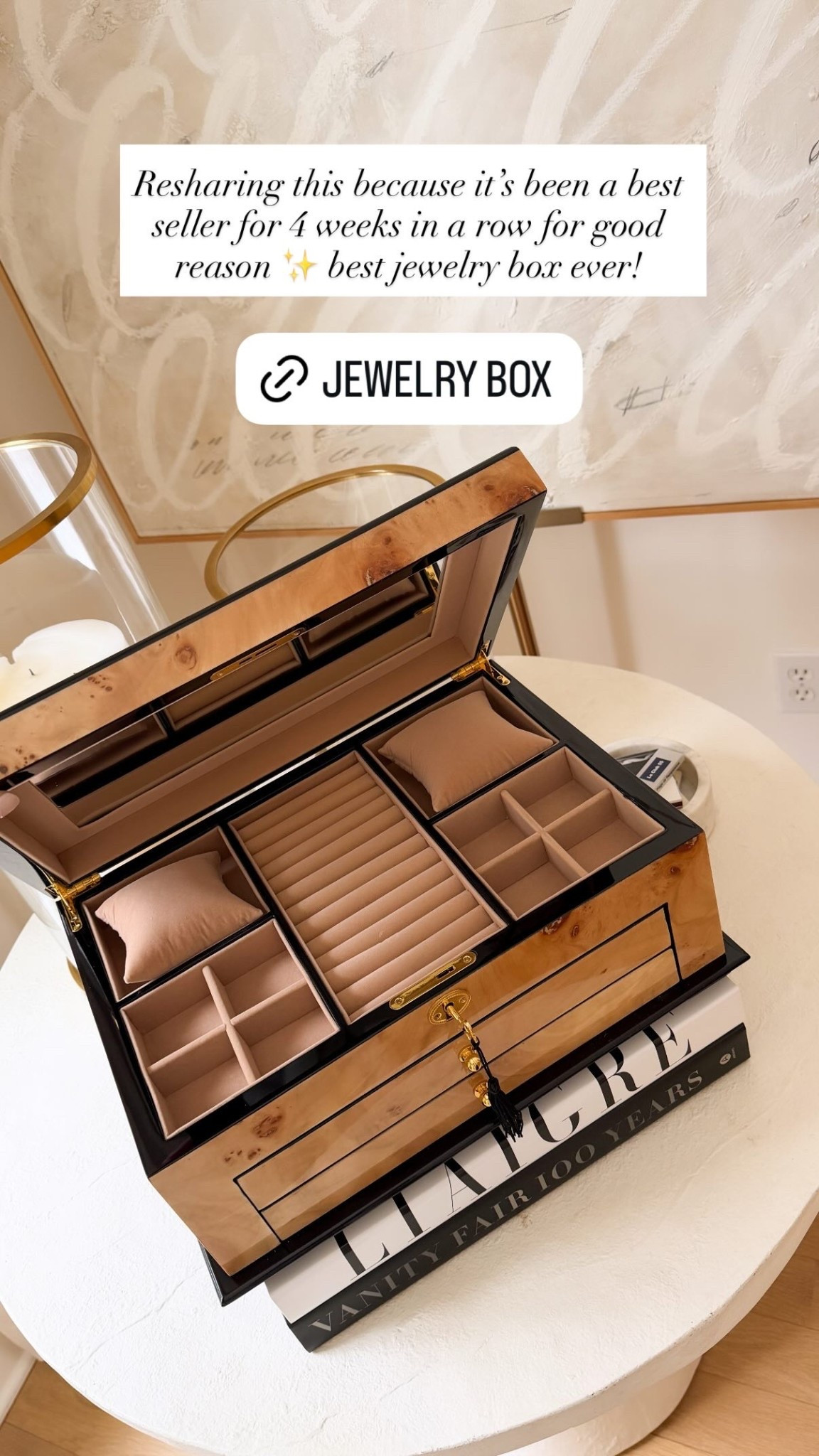 Resharing this because it’s been a best seller for 4 weeks in a row for good reason ✨ best jewelry box ever!

#LTKSeasonal #LTKHome