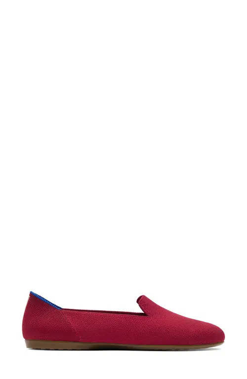 Rothy's Daily Loafer in red rose