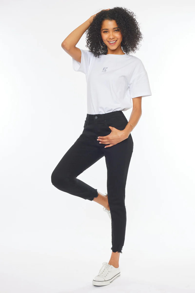 Jay High Rise Ankle Skinny Jeans | Kancan USA