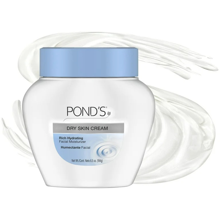 POND'S Dry Skin Facial Moisturizer Cream, 6.5 oz - Walmart.com | Walmart (US)