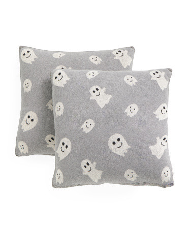 18x18 2pk  Ghosts Pillow Set | TJ Maxx