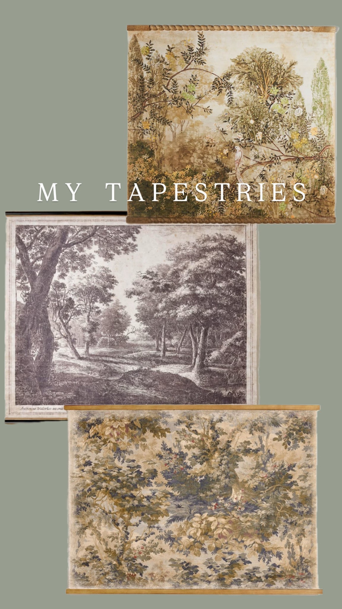 My tapestries! 

#LTKHome