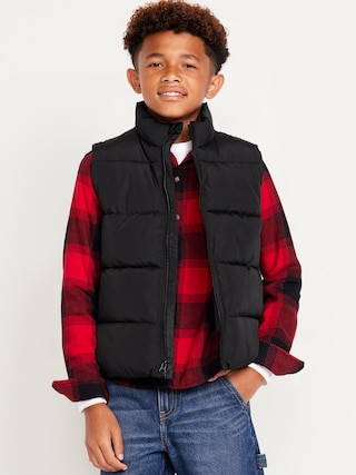 Water-Resistant Quilted Puffer Vest for Boys | Old Navy (US)