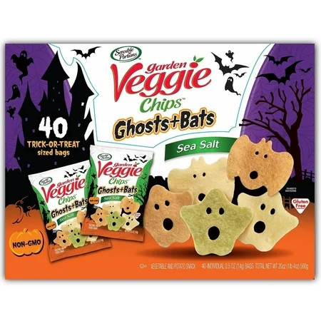 Garden Veggie Ghost and Bats Veggie Snacks (40 Count) | Walmart (US)